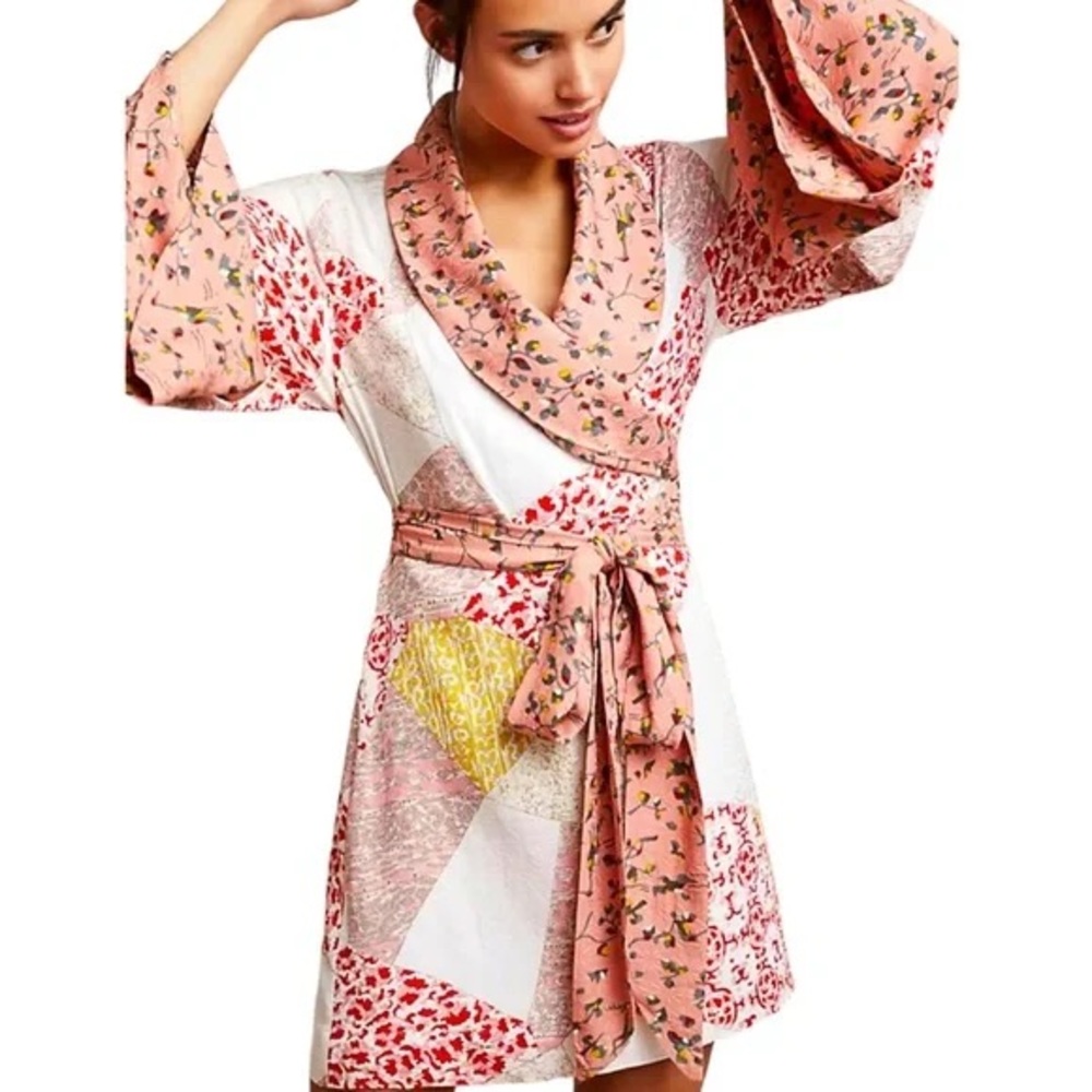 Anthropologie Floreat Effie Patchwork Robe - NWOT